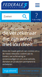 Mobile Screenshot of federale.be